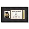 ArtToFrames 8.5x11 inch Diploma Frame with 5x7 Inch Image Opening and Tassel Opening - Framed with Black and Gold Mats, Comes with Regular Acrylic and Sawtooth Hanger for Wall Hanging (DIT-8.5x11)